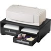 Victor Technology Wood Printer Stand, 2 Drawer, 21-4/5"x15-1/4"x8", Midnight BK VCT11305